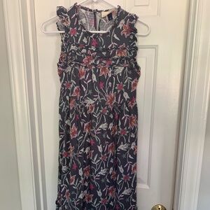 Sleeveless Floral Dress